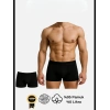 Sana Ne Lazımdı Pamuklu Düz Siyah Renk Erkek Boxer