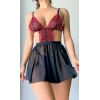 Sana Ne Lazımdı Tül Mini Fantezi Babydoll Takım