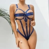 Sana Ne Lazımdı Fantezi Lastik Body Harness Mavi