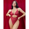 Sana Ne Lazımdı Kırmızı Transparan Fantezi Babydoll