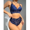 Sana Ne Lazımdı Lacivert Dantelli Fantezi Bralet Sütyen Takımı