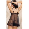 Sana Ne Lazımdı Siyah Göğüsü Açık Fantezi Babydoll