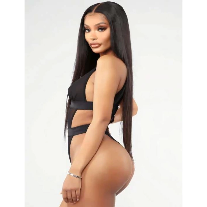Sana Ne Lazımdı Siyah Transparan Tül Fantezi Babydoll