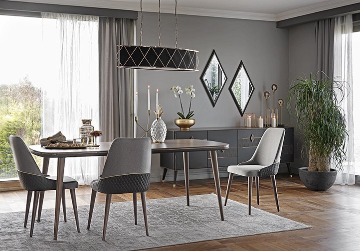 diamond yemek odası takımı