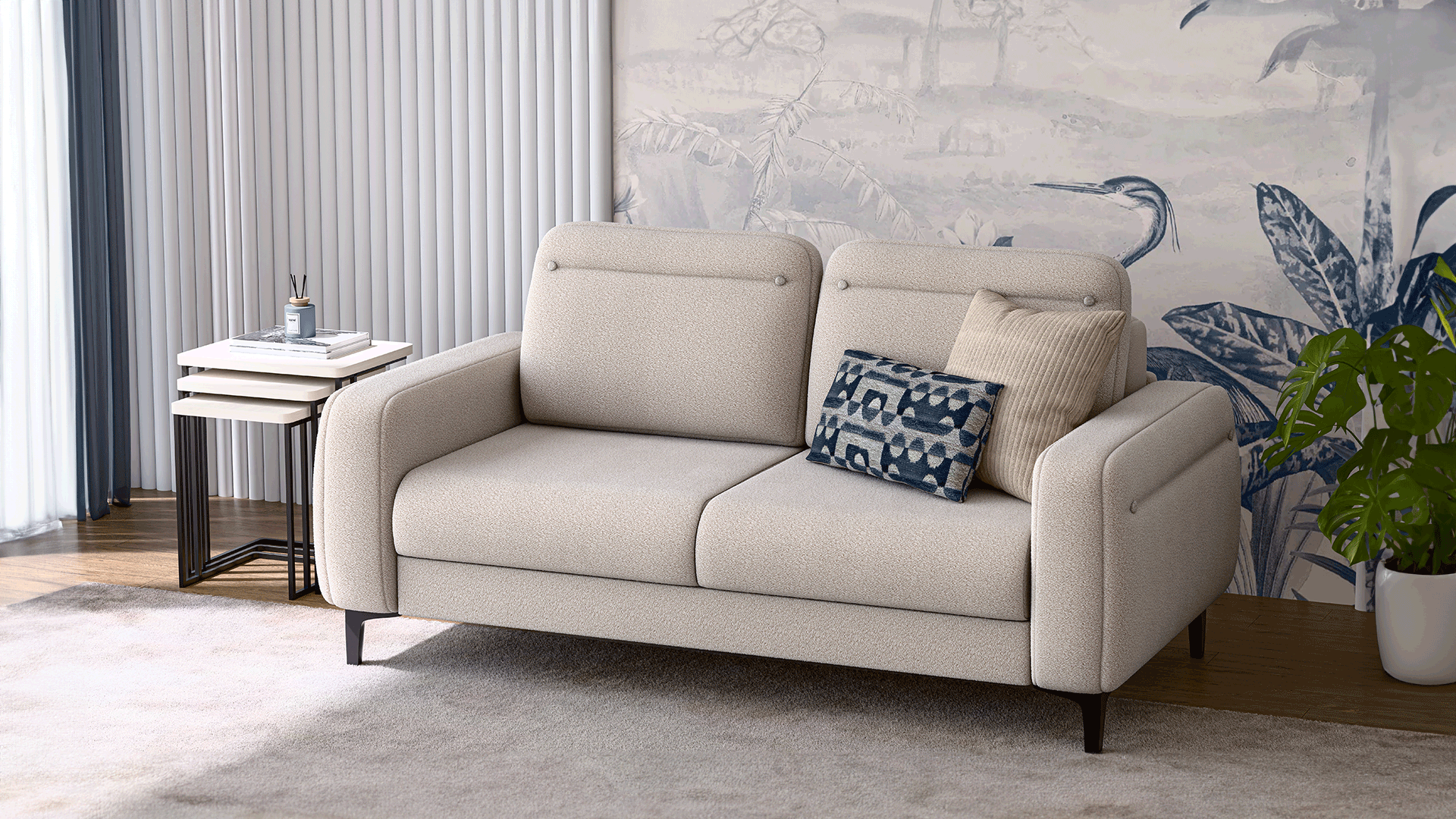 Lumina Corner Sofa Set