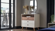 Mayer Console - Chest of Drawers Mirror