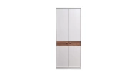 Mayer 2-Door Wardrobe - Broken White