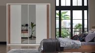 Mayer 2-Door Sliding Wardrobe - 240 cm