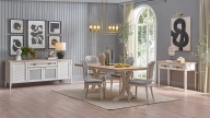 Toscana Fixed Dining Table - 210 cm