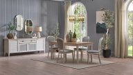 Toscana Fixed Dining Table - 180 cm