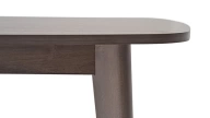 Piero Fixed Dining Table - 180 cm - Dark Brown