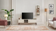 Milena TV Unit Upper Module - Narrow