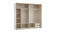 Milena 2-Drawer Wardrobe Interior Module