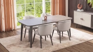 Bend Fixed Dining Table