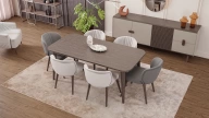 Bend Fixed Dining Table