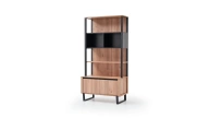 Solid TV Unit Upper Module - Bookcase