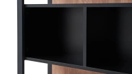 Solid TV Unit Upper Module - Bookcase