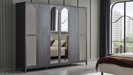 Arch 6-Door Wardrobe