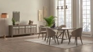 Savannah Fixed Dining Table - 170 cm