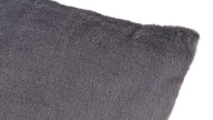 Anthracite Plush Cushion