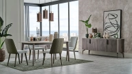 Piero Fixed Dining Table - 180 cm - Terni