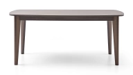 Piero Fixed Dining Table - 180 cm - Dark Brown