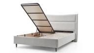 Piero Upholstered Bed Base - 160 cm - Headless