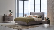Piero Wooden Bed - 160 cm - Untitled