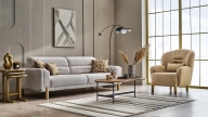 Legna Triple Sofa Bed