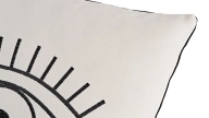 Doğtaş Home Embroidered Eyes Cushion