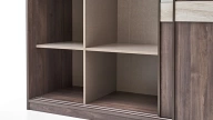 Piero 2 Door Sliding Wardrobe - 240 cm