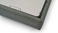 Solid Boxed Base Bed - 160 cm - Headless