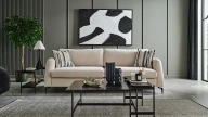 Duetto Three-Seater Sofa - S-Armed