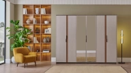 LEA 6-Door Wardrobe