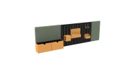 Bold Work Desk Panel