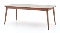 Brita Sabit Yemek Masası - Ahşap Ayak - 200 cm