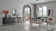 Arch Extendable Dining Table - 160 cm