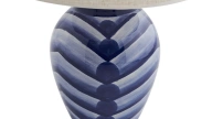 Blue Cube Table Lamp