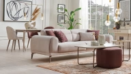 Milena Three-Seater Sofa