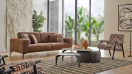 Leon Three-Seater Sofa