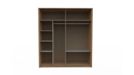 Bold 4-Door Wardrobe