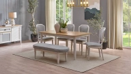 Toscana Extendable Dining Table - 160 cm