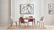 Milena Fixed Dining Table - 180 cm