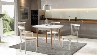 Eva Kitchen Table - White