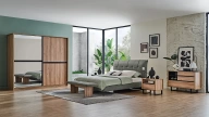 Sliding Wardrobe with 2 Doors - 240 cm