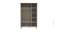 Bloom 3-Door Wardrobe