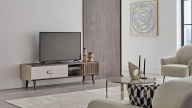 Bend TV Unit Lower Module - 160 cm
