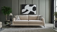 Duetto Three-Seater Sofa - S-Armed