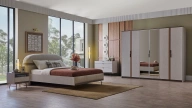 LEA 6-Door Wardrobe