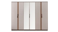 LEA 6-Door Wardrobe